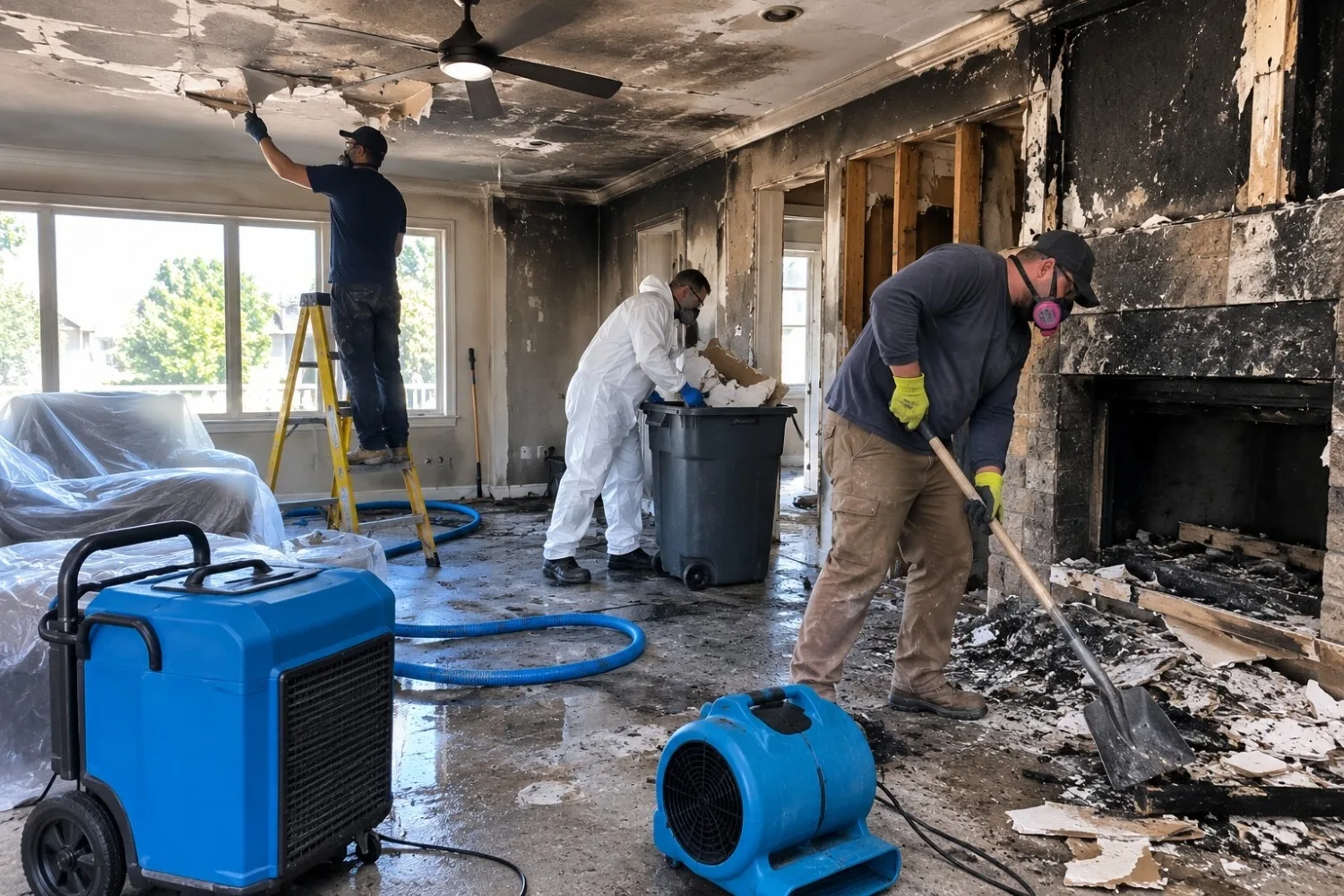Fire Damage Restoration in Anaheim, CA
